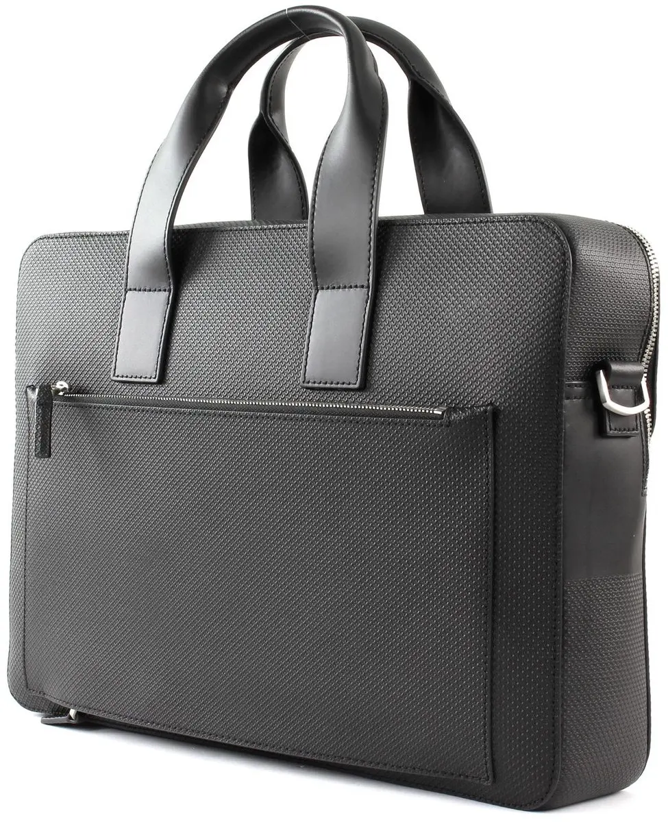 Lacoste Chantaco Laptoptas NH2921CE 000 - 12 inch - Zwart