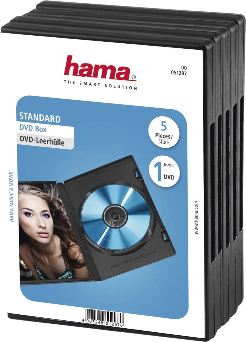 Hama DVD Box 25 Vakken