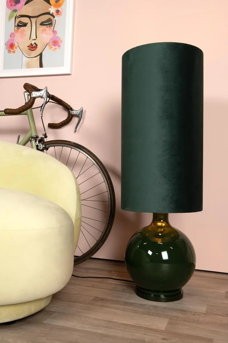 Lucide ESTERAD Vloerlamp - Ø34cm - Groen
