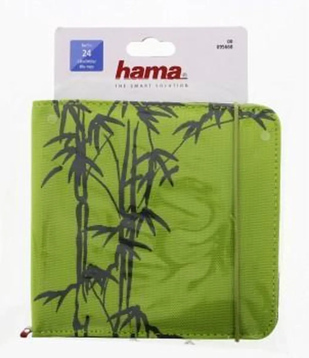 Hama Wallet Up to Fashion 24/40 CD/DVD/Blu-ray - Groen - 00095668