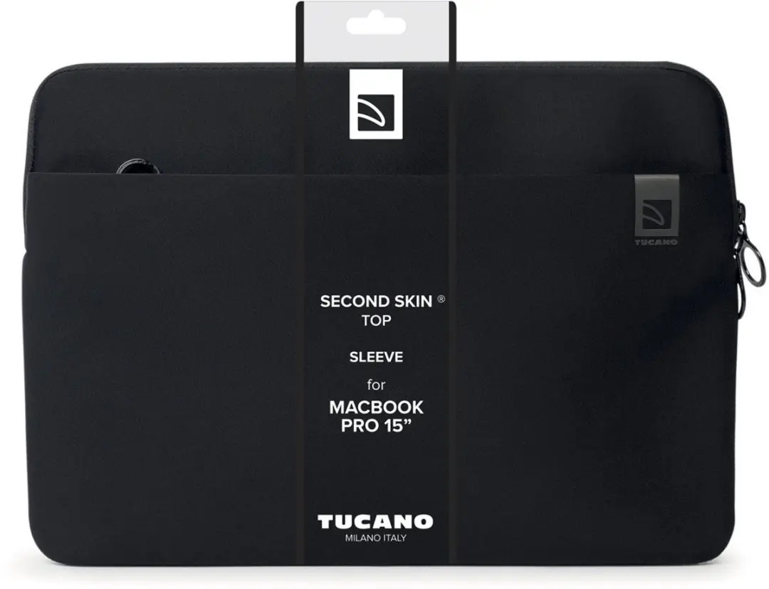 Tucano Top Sleeve MacBook Air 15 BFTMB15-BK - 4mm Neopreen - Zwart