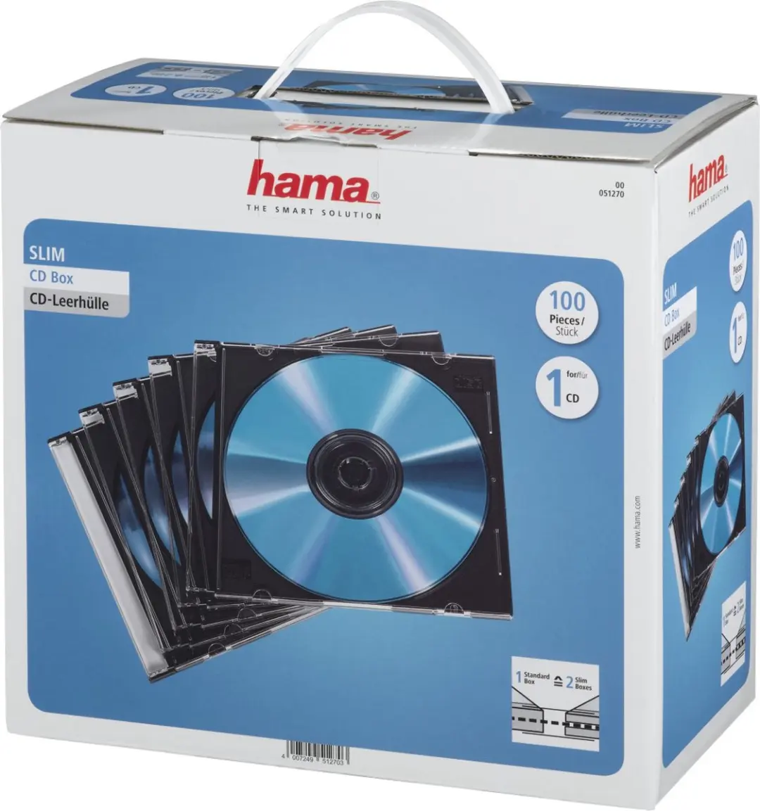 Hama CD Hoesjes 100 Stuks