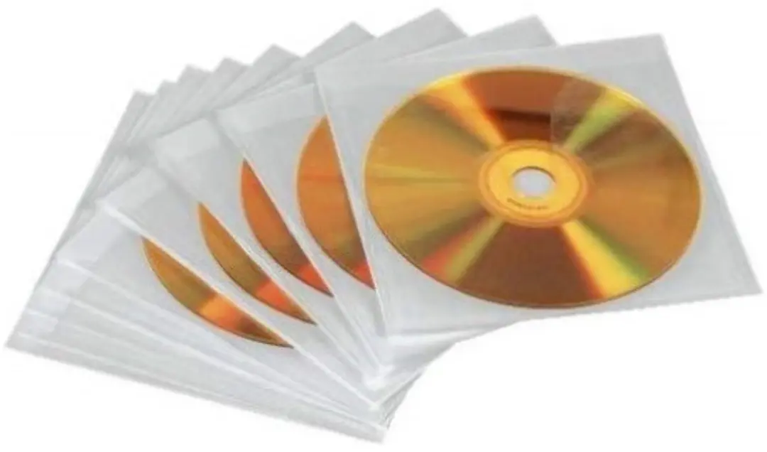 Hama CD/DVD Houders - 10 Stuks - Transparant