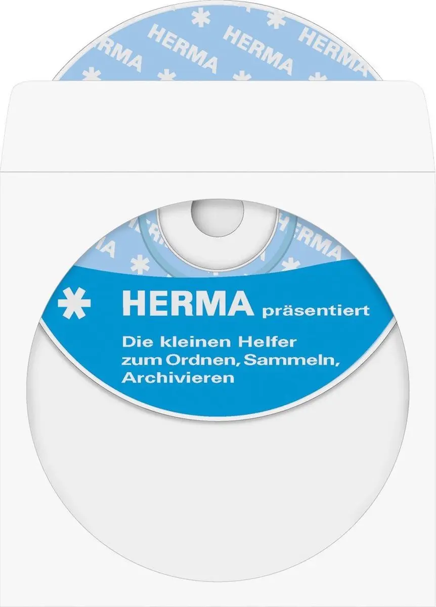 Herma CD-hoesjes 124x124mm Wit