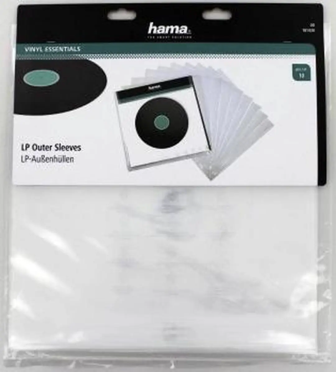 Hama LP-buitenhoes Transparant - 10 Stuks