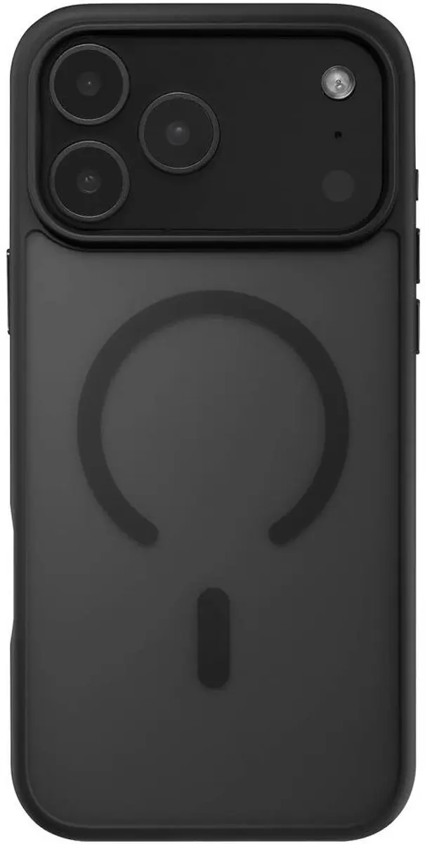 Renkforce RF-6830728 Backcover iPhone 17 Pro Max - MagSafe - Zwart/Transparant