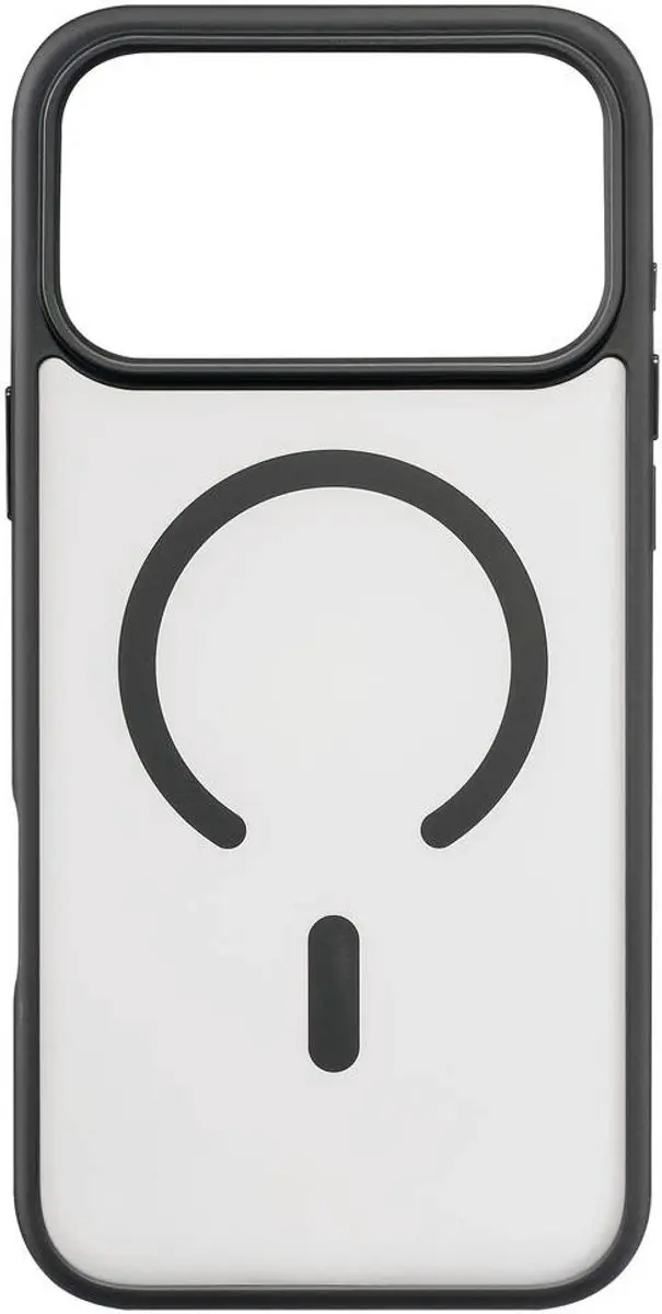 Renkforce RF-6830728 Backcover iPhone 17 Pro Max - MagSafe - Zwart/Transparant