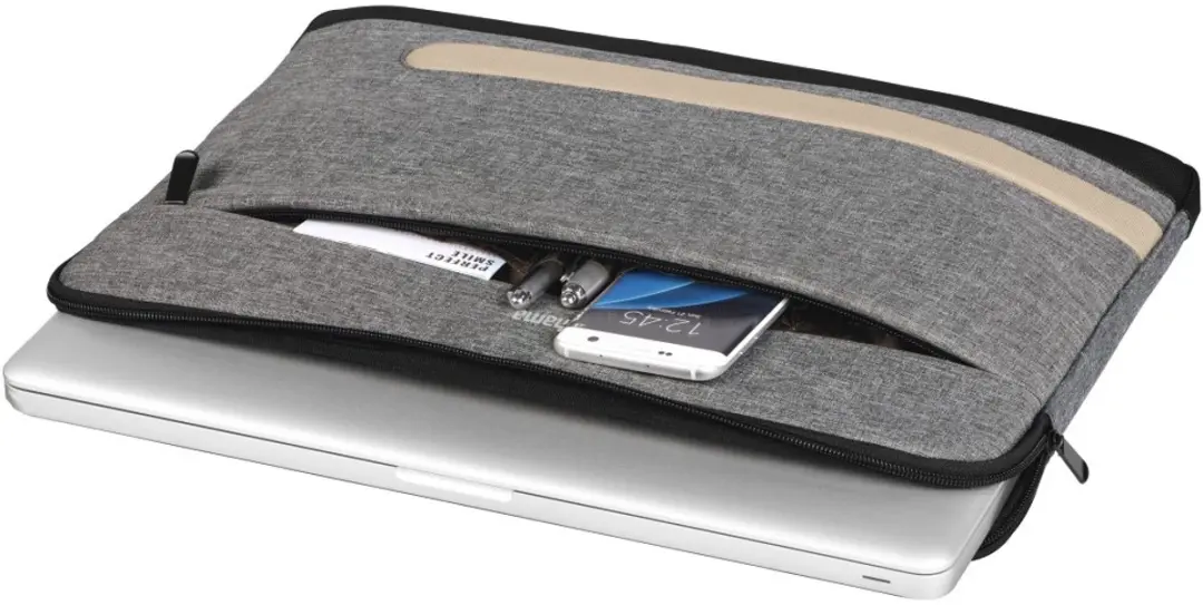 Hama Terra Laptopsleeve 13,3" - Grijs - MPN 00196602
