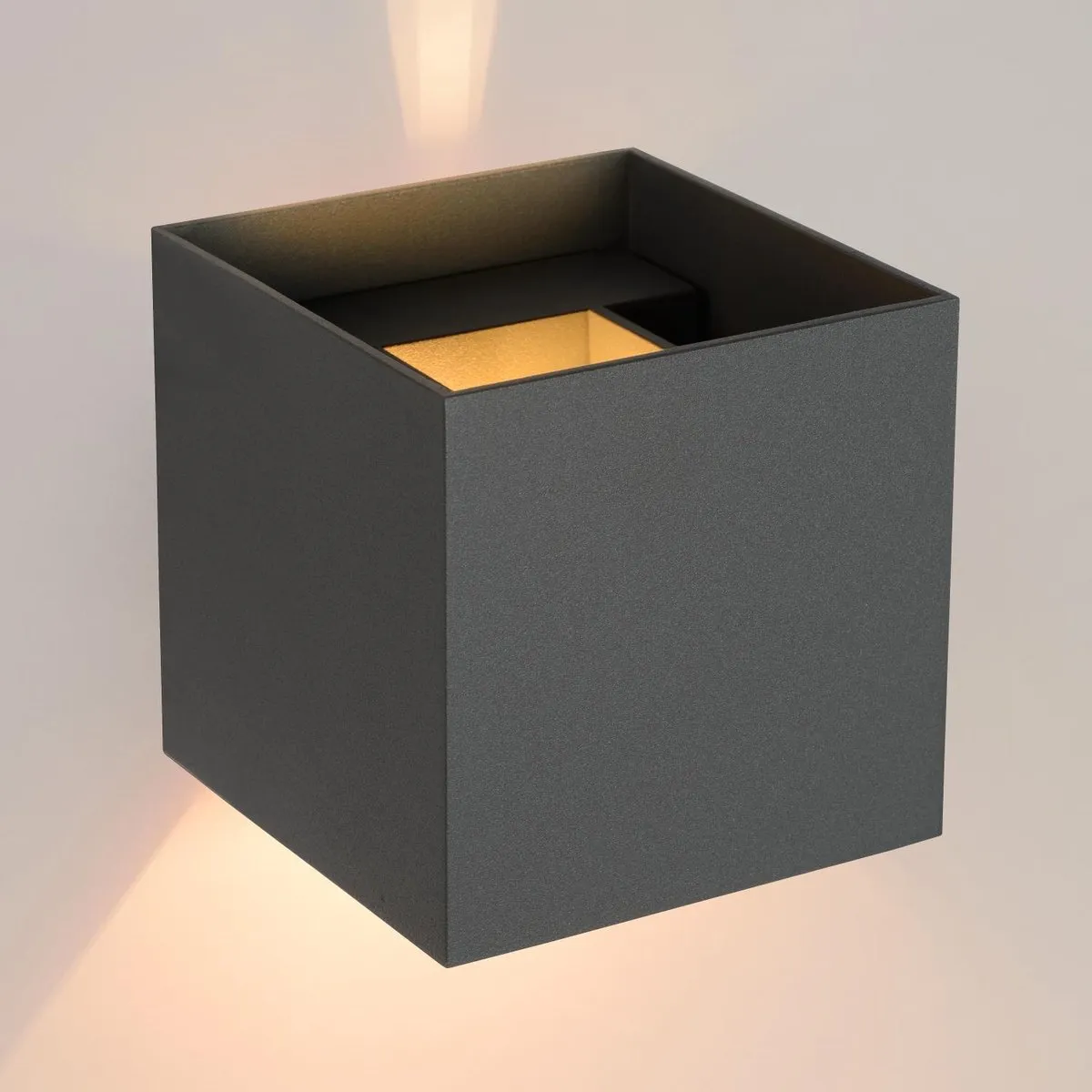 Lucide XIO Wandlamp LED Dimbaar G9 2700K - Grijs