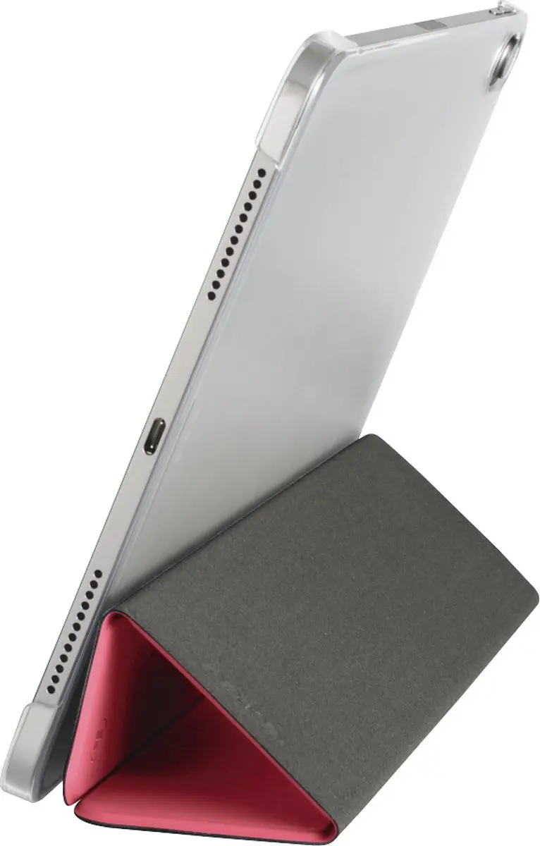 Hama Fold Clear Tablethoes iPad Pro 12.9 (2020/2021) - Rood