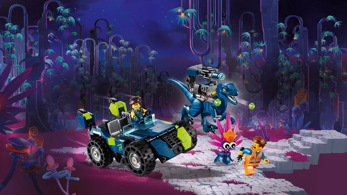 LEGO The Movie 2 Rex's Rex-treme Offroader 70826 - 236 Stukken - Paars - afbeelding 4 van 6