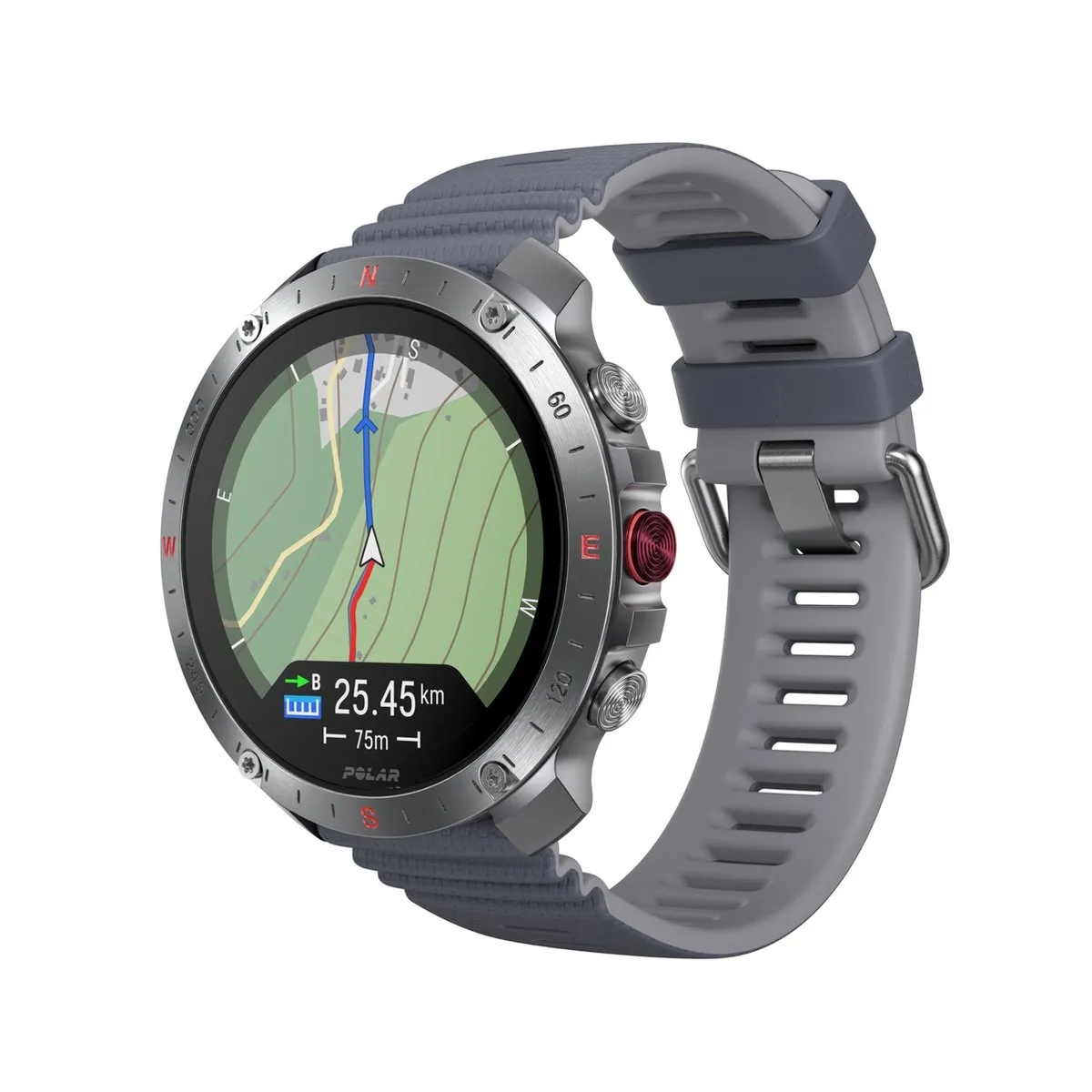 Polar Grit X2 Pro Smartwatch 48mm - Stone Grey
