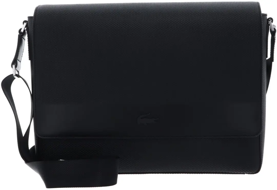 Lacoste NH5263CE 000 Leren Messenger Bag