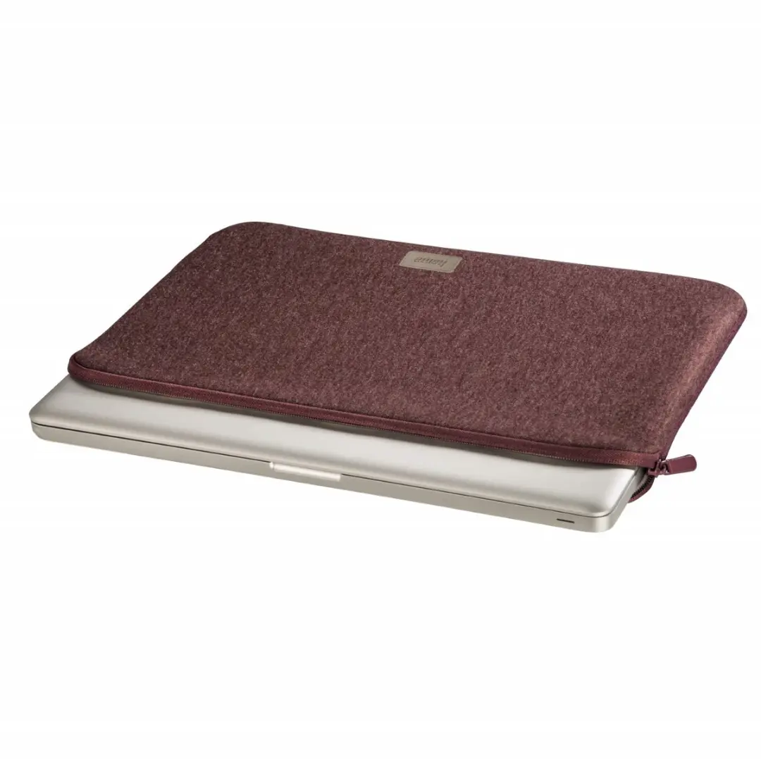 Hama Jersey Laptop Sleeve 14" - Donkerrood - MPN 00217110