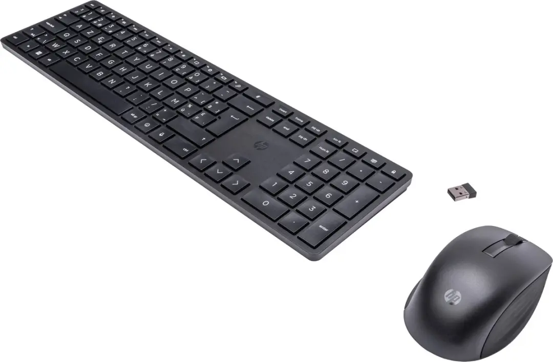 HP 650 Draadloos Toetsenbord & Muis Combinatie AZERTY - Zwart
