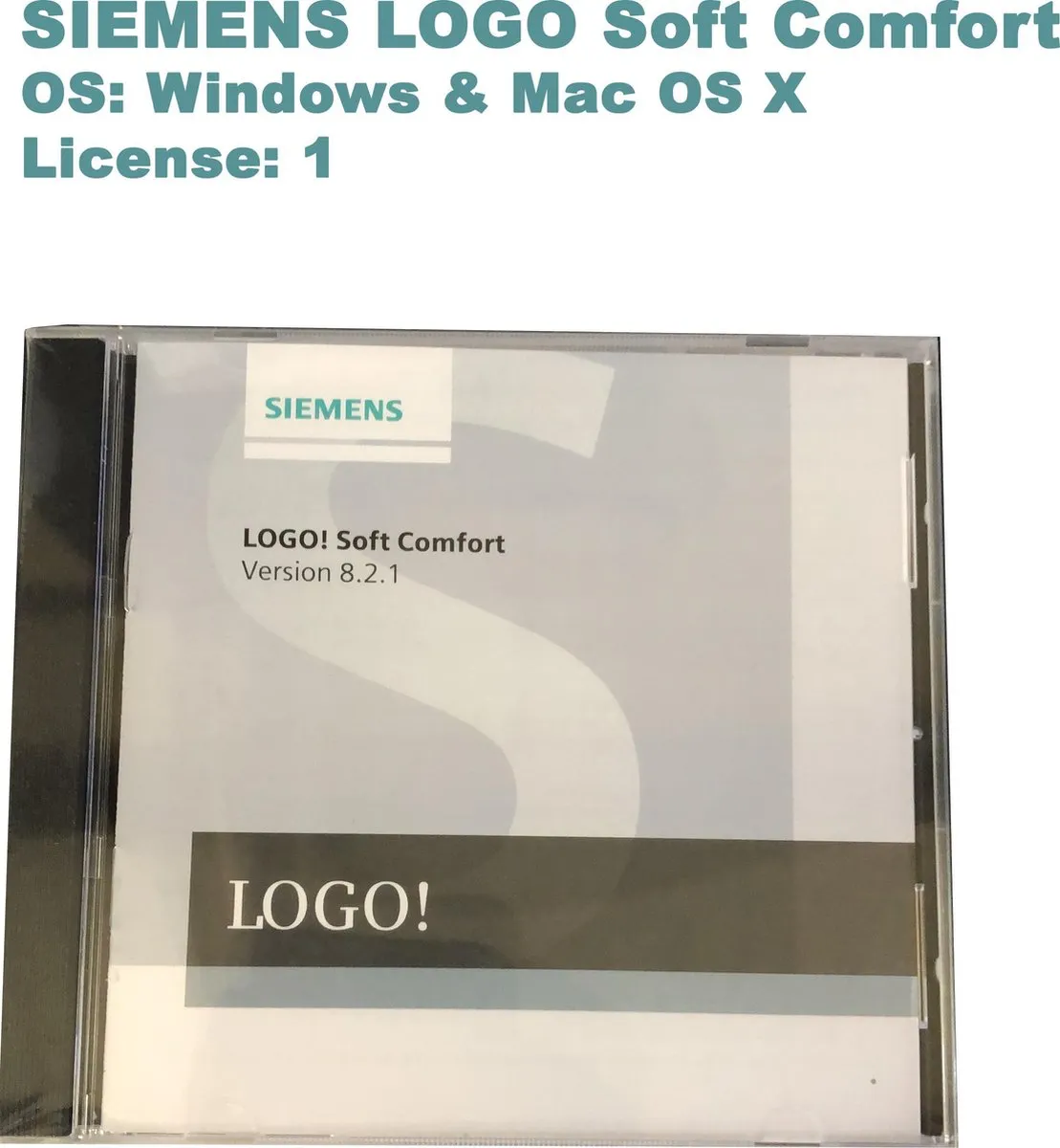 Siemens LOGO! Soft Comfort V8 6ED1058-0BA08-0YA1