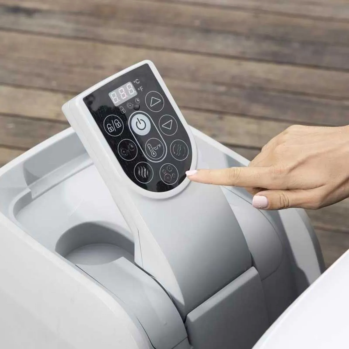 Bestway LAZY-Z Spa Milan Opblaasbaar - Blauw