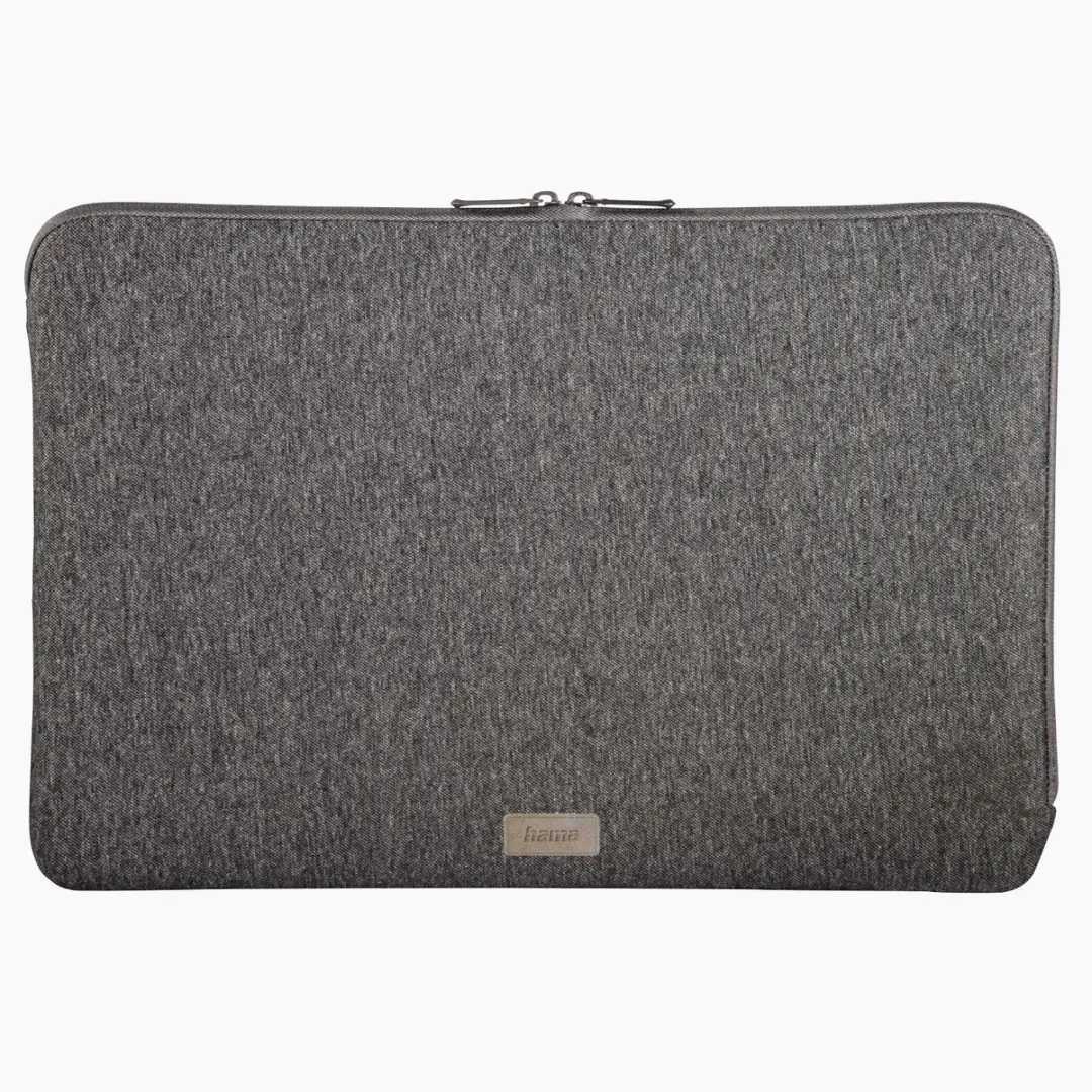 Hama Jersey Laptophoes Donkergrijs - tot 15,6" - MPN 00217108