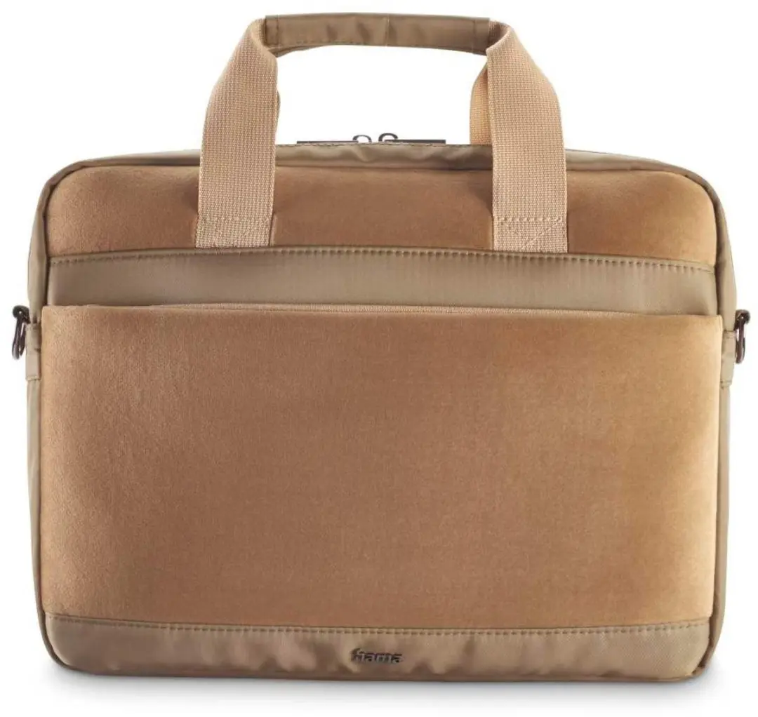 Hama Velvet Notebooktas 15,6" - 41x30x4cm - Sand
