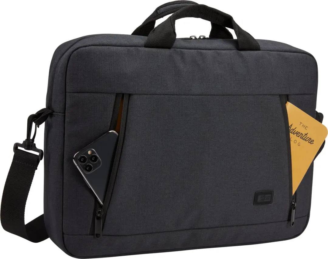 Case Logic Huxton Attaché Laptoptas 15.6" - Zwart - afbeelding 6 van 6