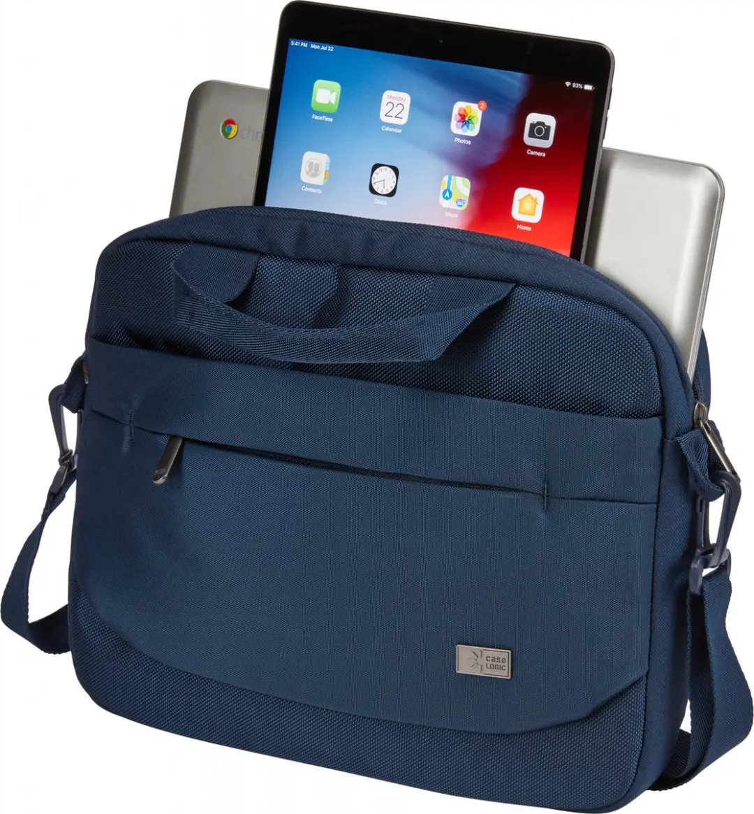 Case Logic Advantage Laptopschoudertas 11.6" - Donkerblauw
