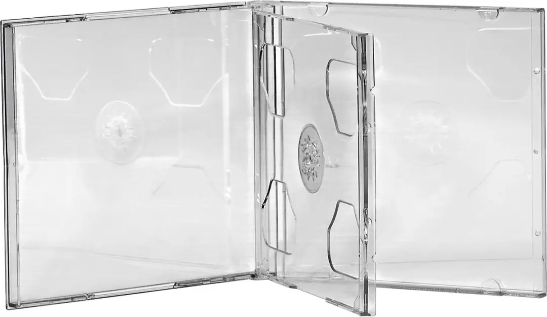 Hama CD Box Standaard 25 Vakken - 5-Pack Transparant