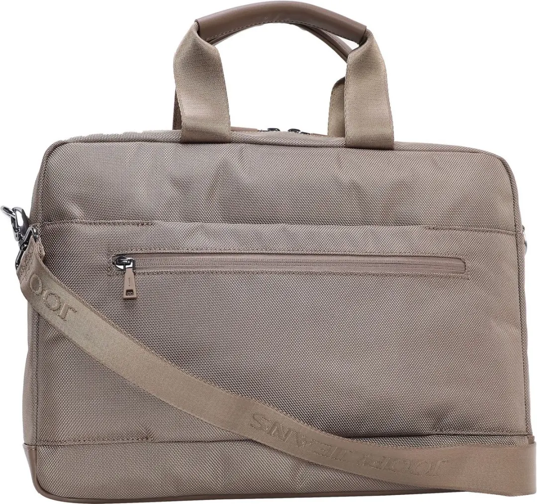 Joop! Modica Pandion Laptoptas 10" - 7 Vakken - Khaki