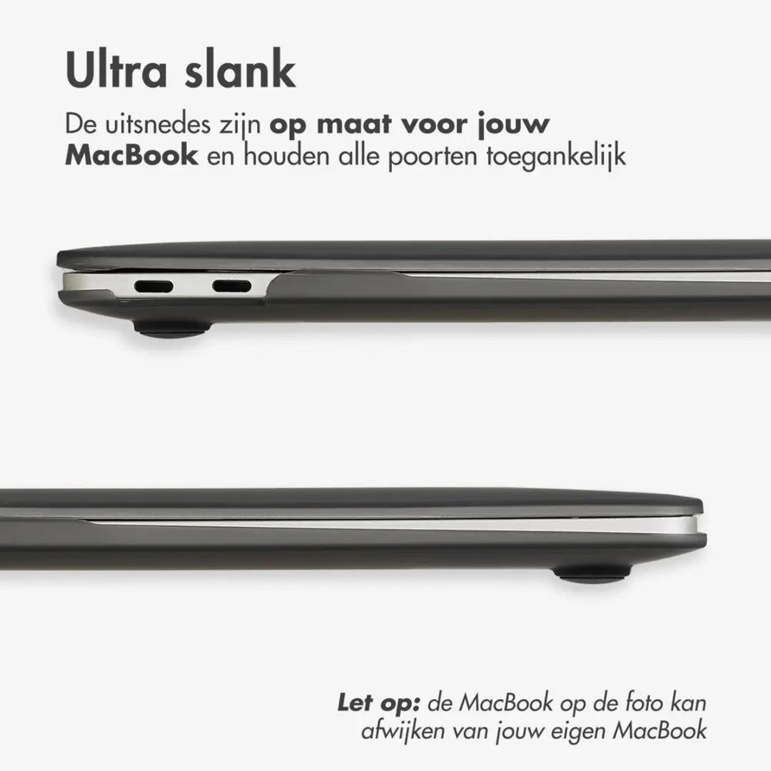 imoshion Laptop Cover A3404 - MacBook Neo 13" Zwart