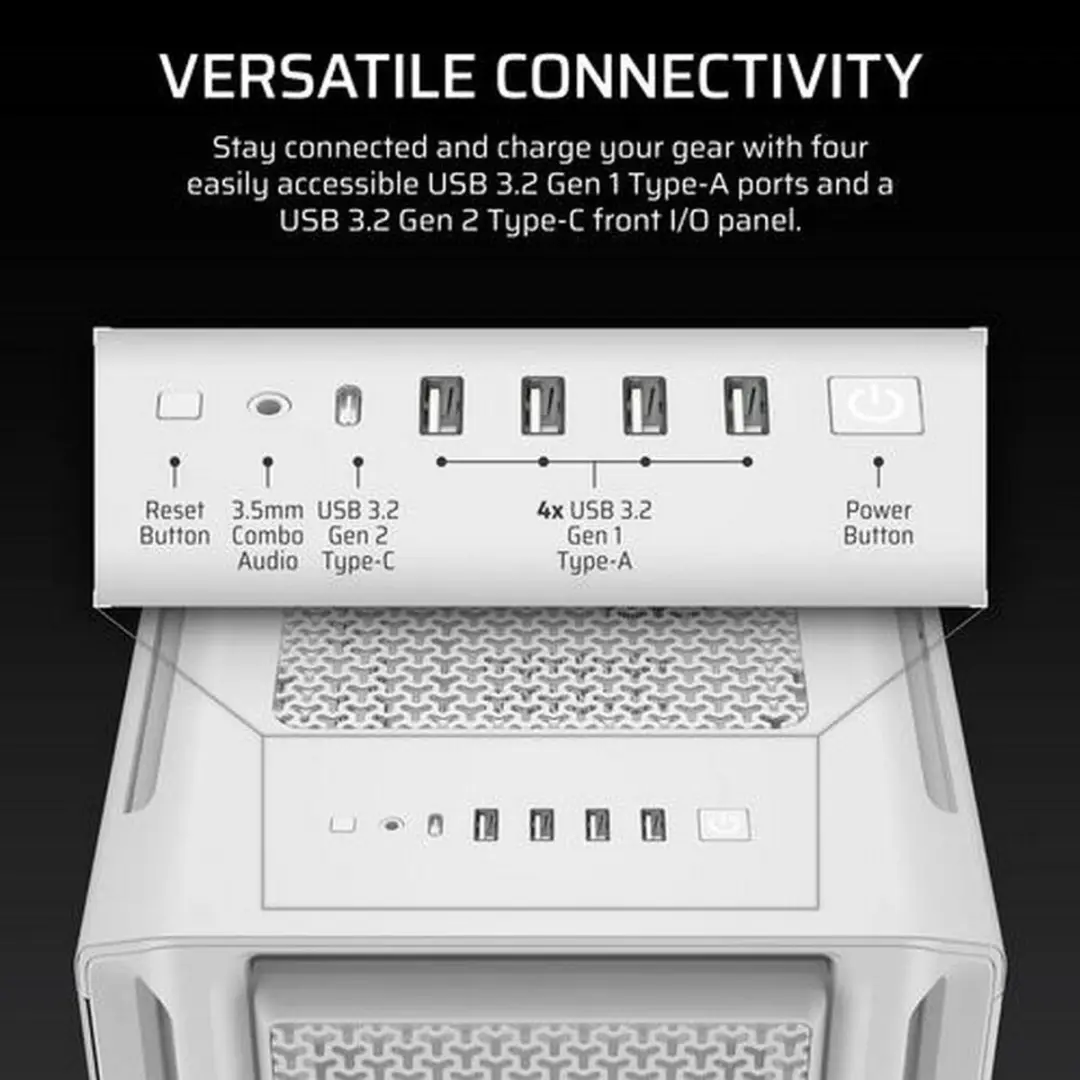 Corsair 5000T PC-behuizing - Wit