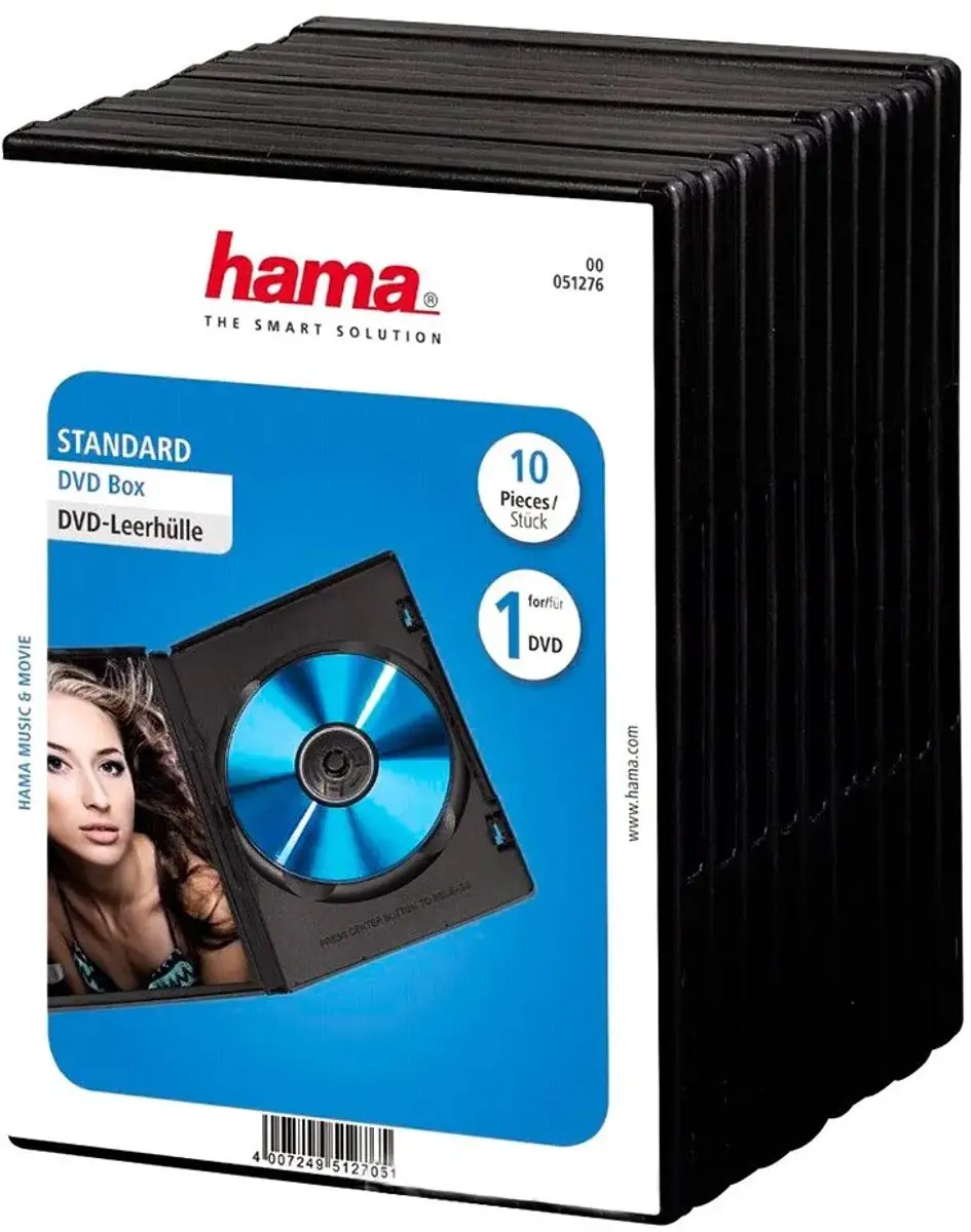 Hama DVD Box Standaard 25 Vakken - Zwart - afbeelding 6 van 6