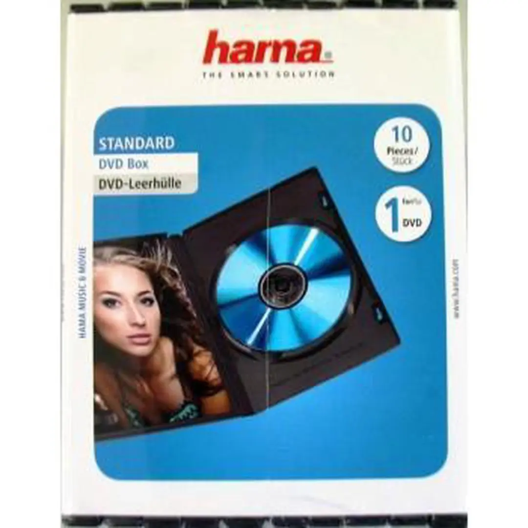 Hama DVD Box Standaard 25 Vakken - Zwart