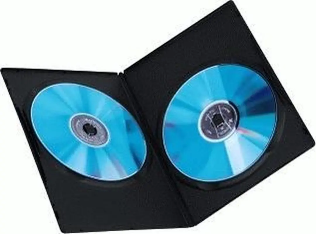 Hama Dvd Slim Box Dubbel - 25 Vakken - 10 Stuks