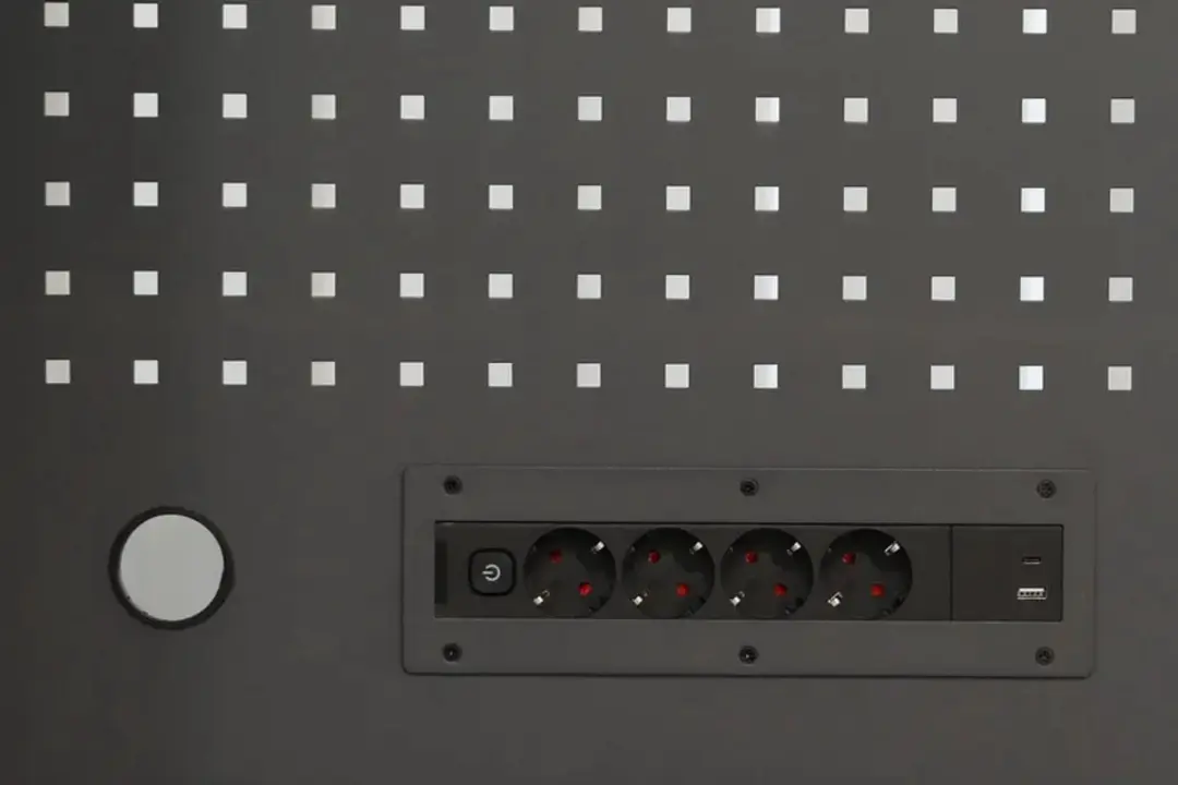 HBM KH13570 Modulair Werkplaatssysteem 14-delig - Extra Diep - Zwart/Grijs