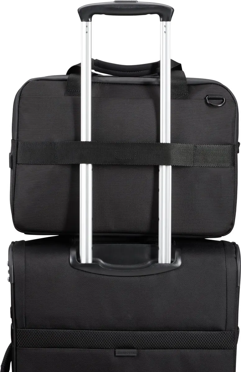 Samsonite Mysight Bailhandle 14.1 inch Laptopschoudertas - 14 inch - Zwart