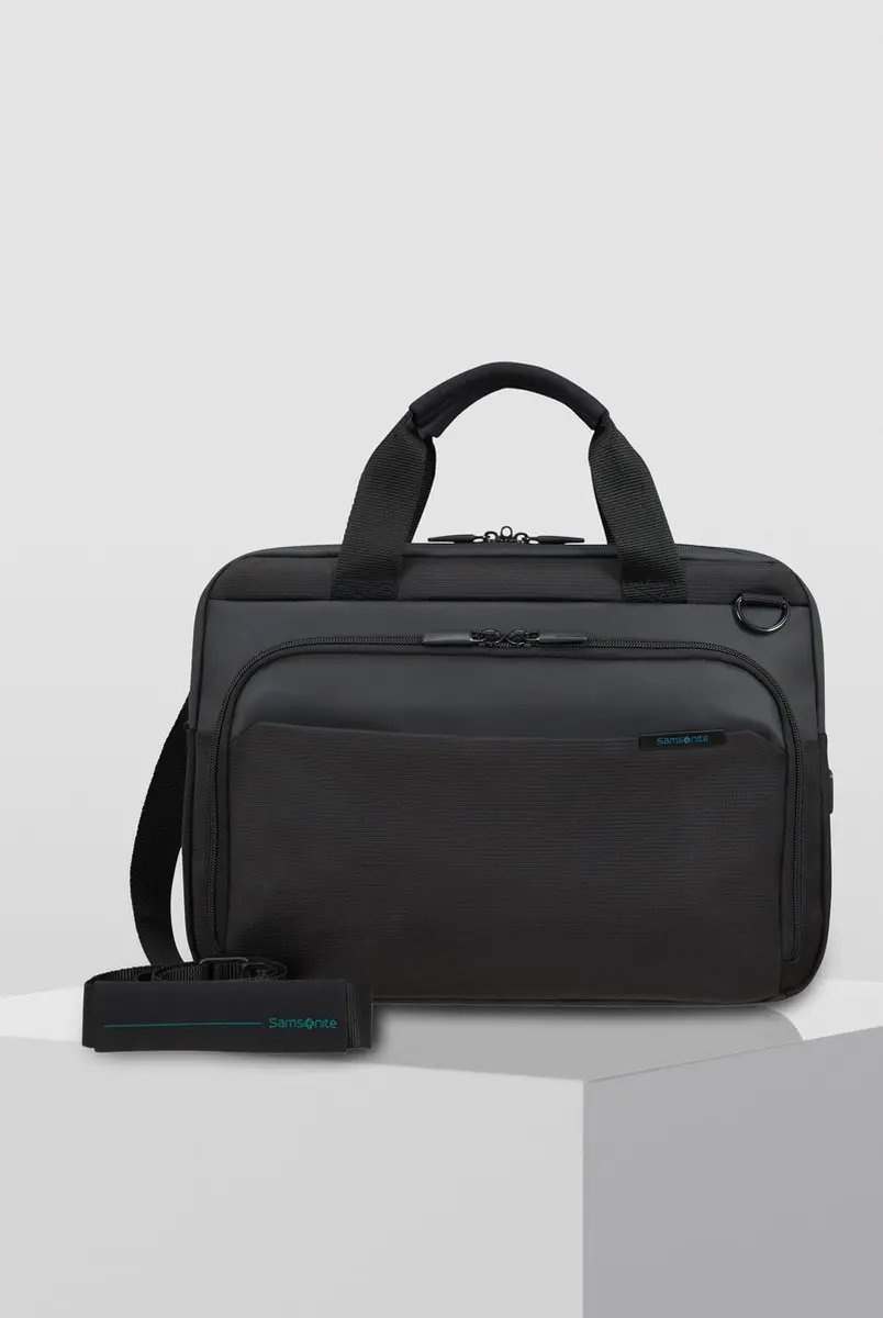Samsonite Mysight Bailhandle 14.1 inch Laptopschoudertas - 14 inch - Zwart