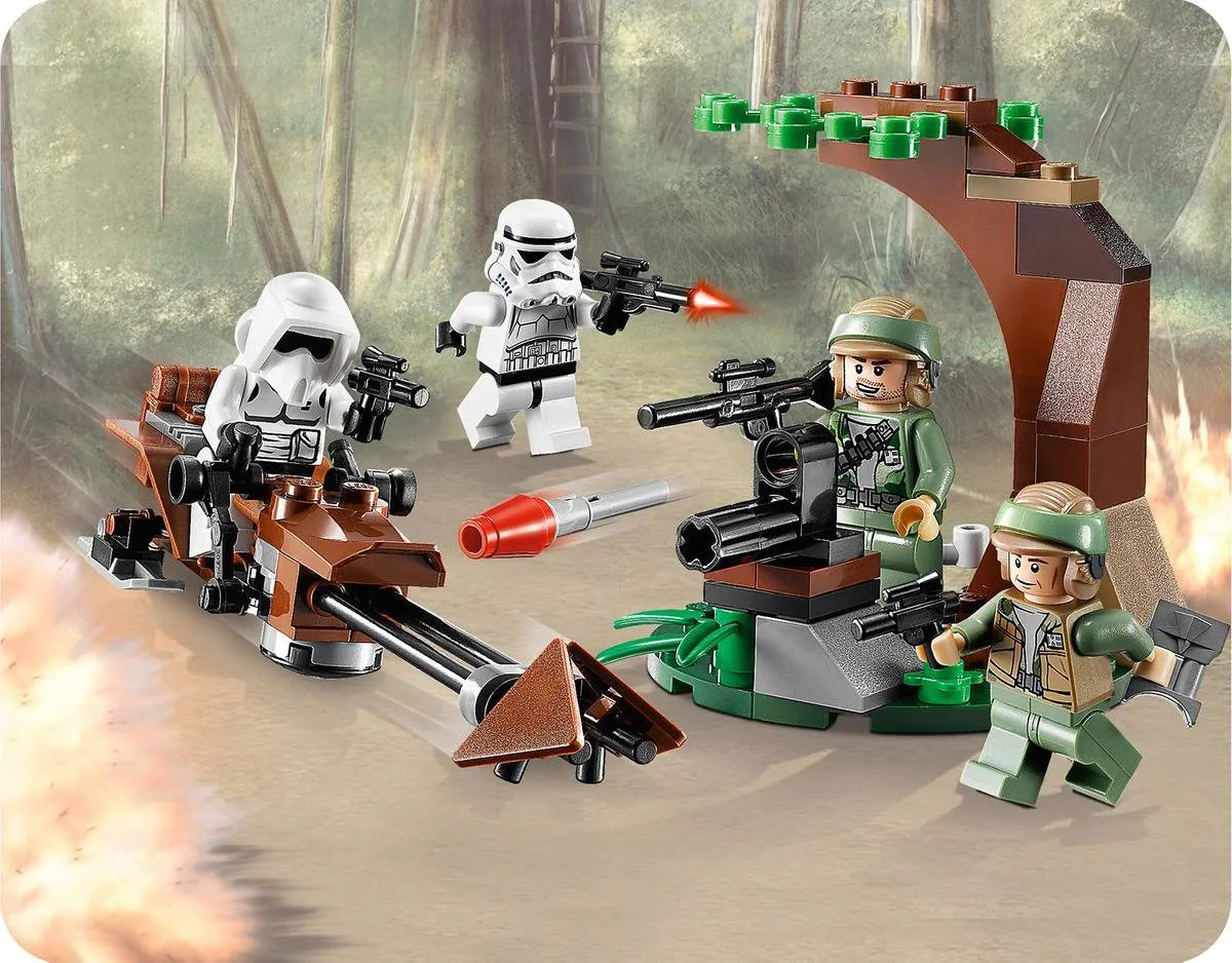 LEGO Star Wars Endor Battle Pack 9489 - 4 Minifiguren