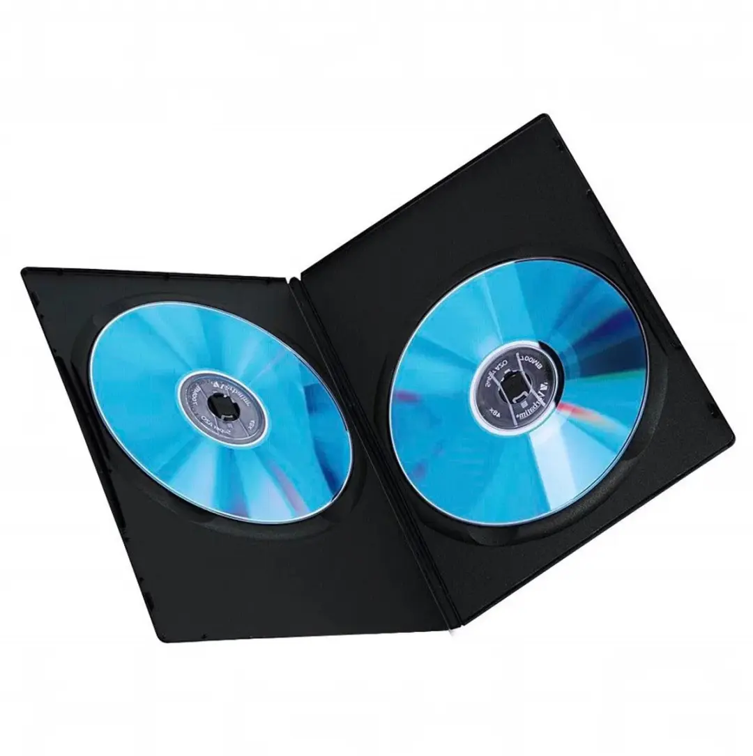 Hama DVD Double Jewel Cases 25 Stuks - 51185 - Zwart