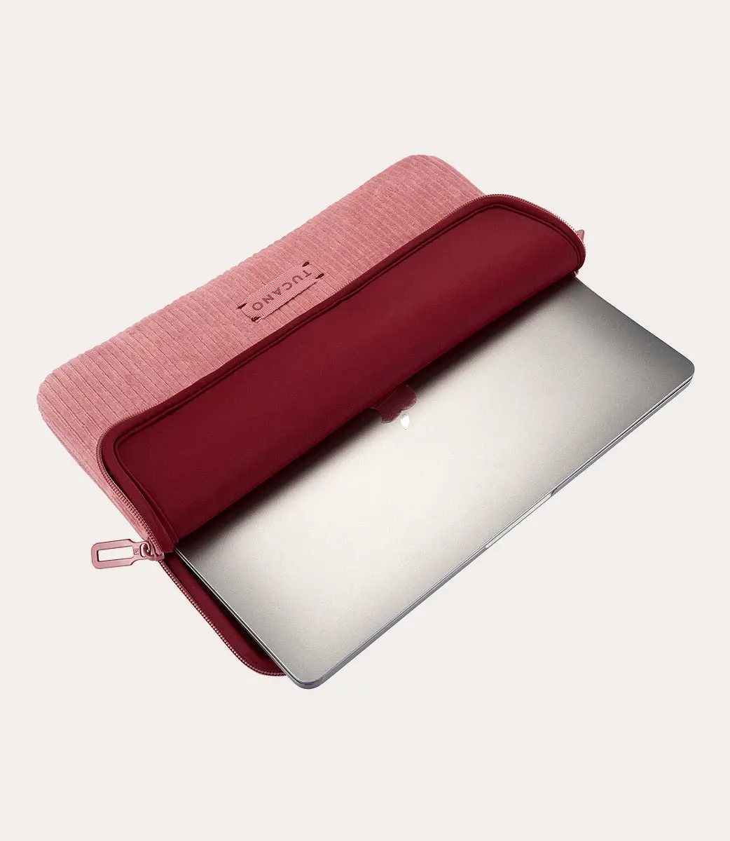 Tucano Velluto Sleeve MacBook 14 BFVEL2MB14-PK - Roze