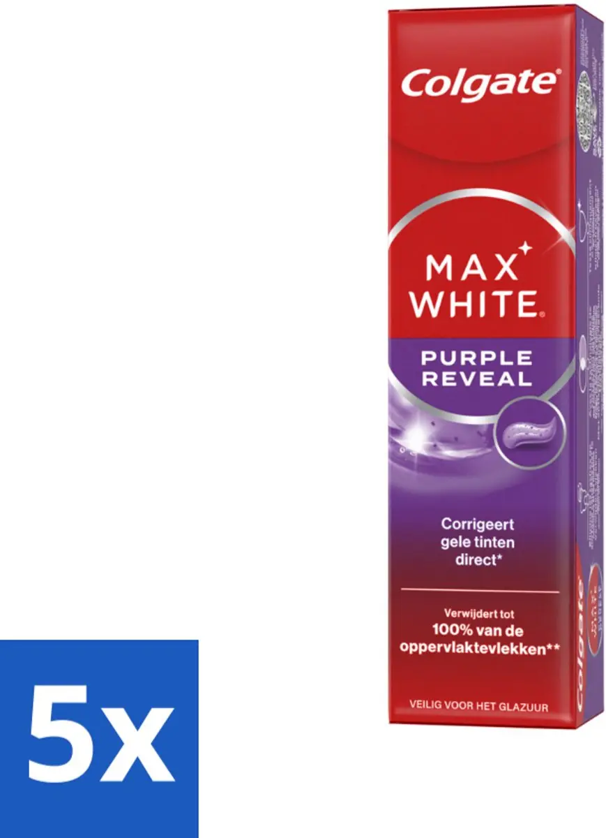 Colgate Max White Purple Reveal Tandpasta 75ml