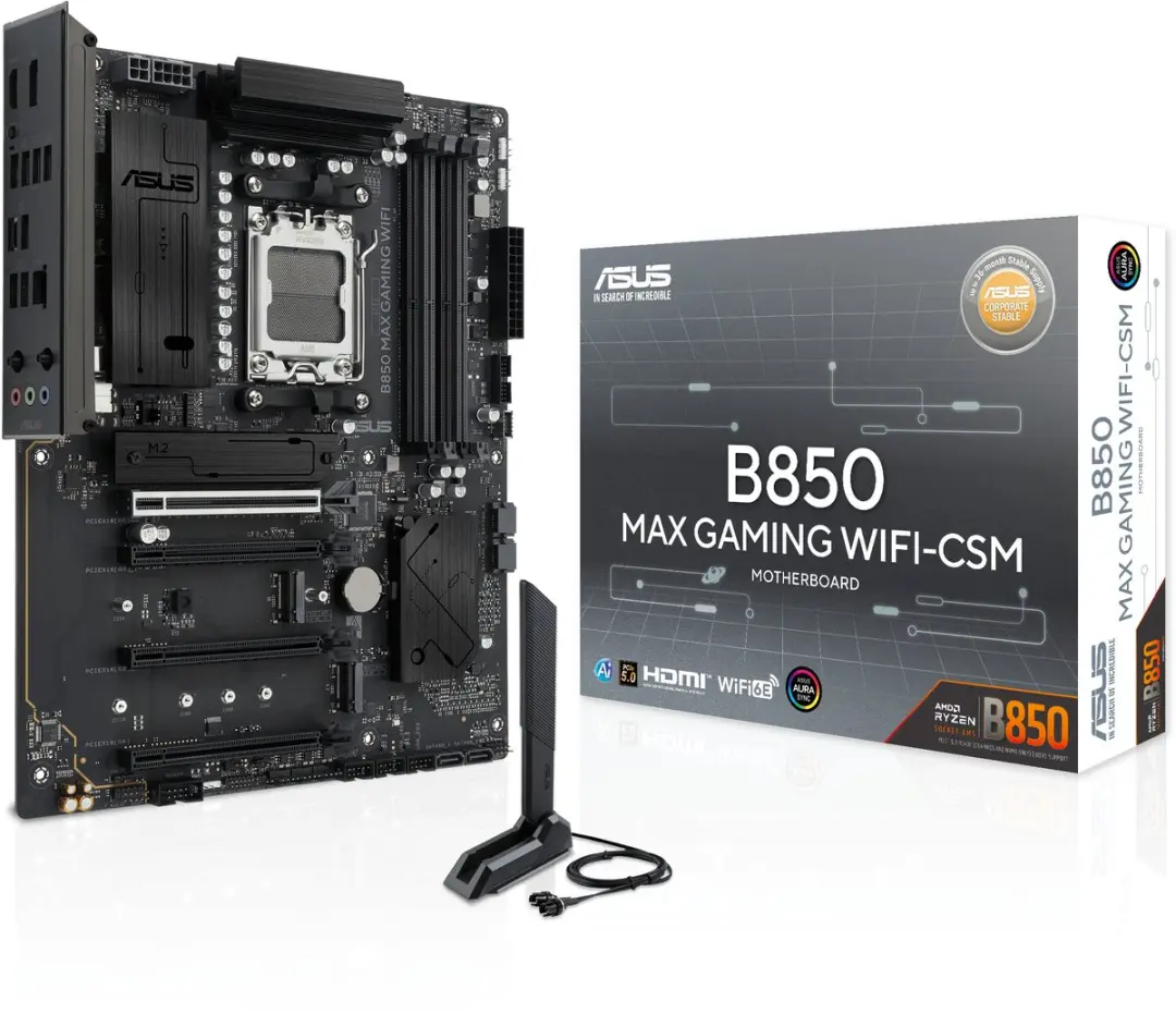 ASUS B850 MAX GAMING WIFI Moederbord - ATX