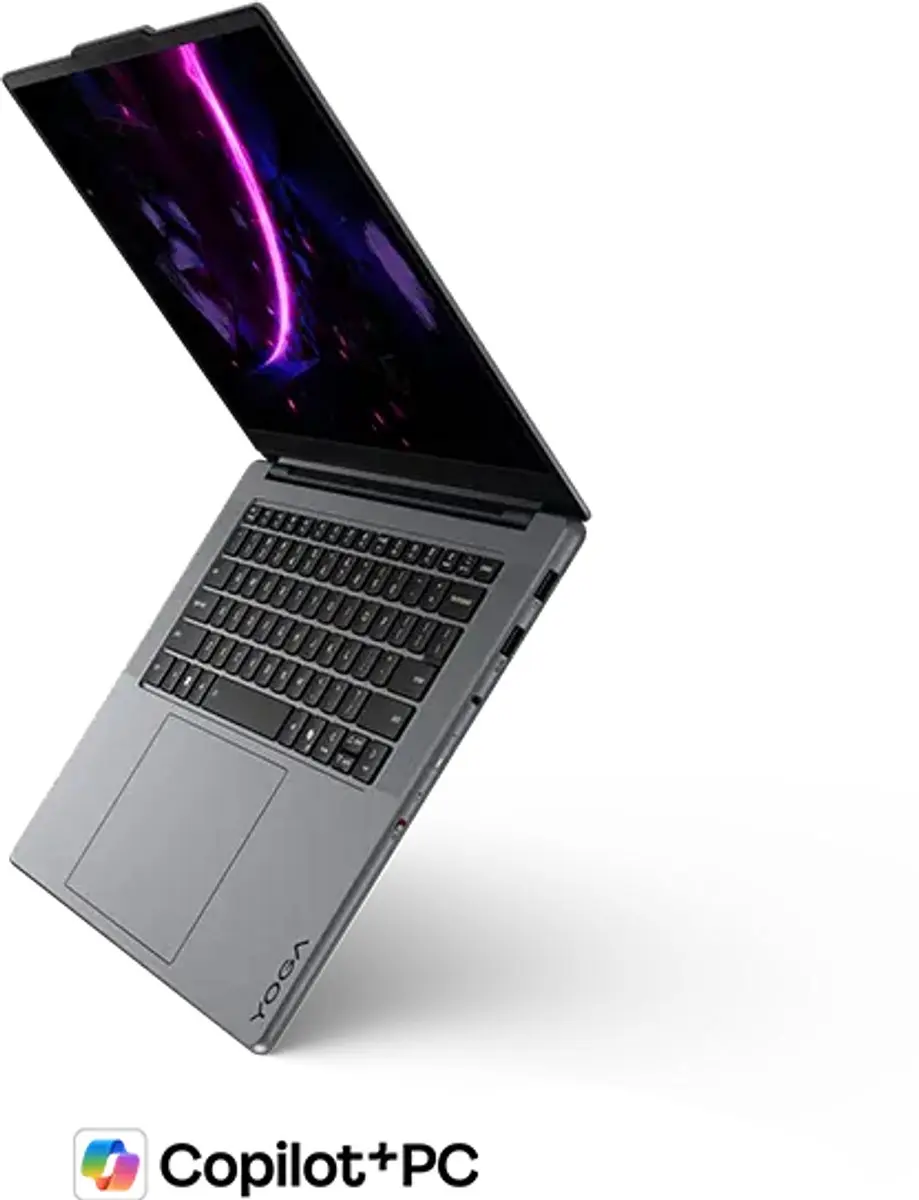 Lenovo Yoga Pro 7 15IPH11 Copilot+ PC - 38,9 cm Touchscreen - 32GB RAM 1TB SSD - RTX 5050 - Grijs - afbeelding 6 van 6