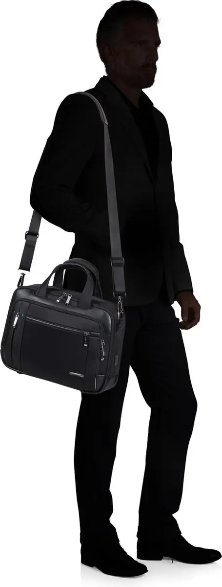 Samsonite Spectrolite 3.0 Laptopschoudertas 14" - Zwart