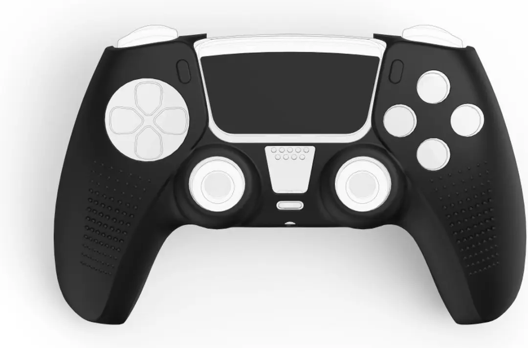 Hama Siliconen Skin Beschermhoes voor Sony PS5 Controller - Black - afbeelding 6 van 6
