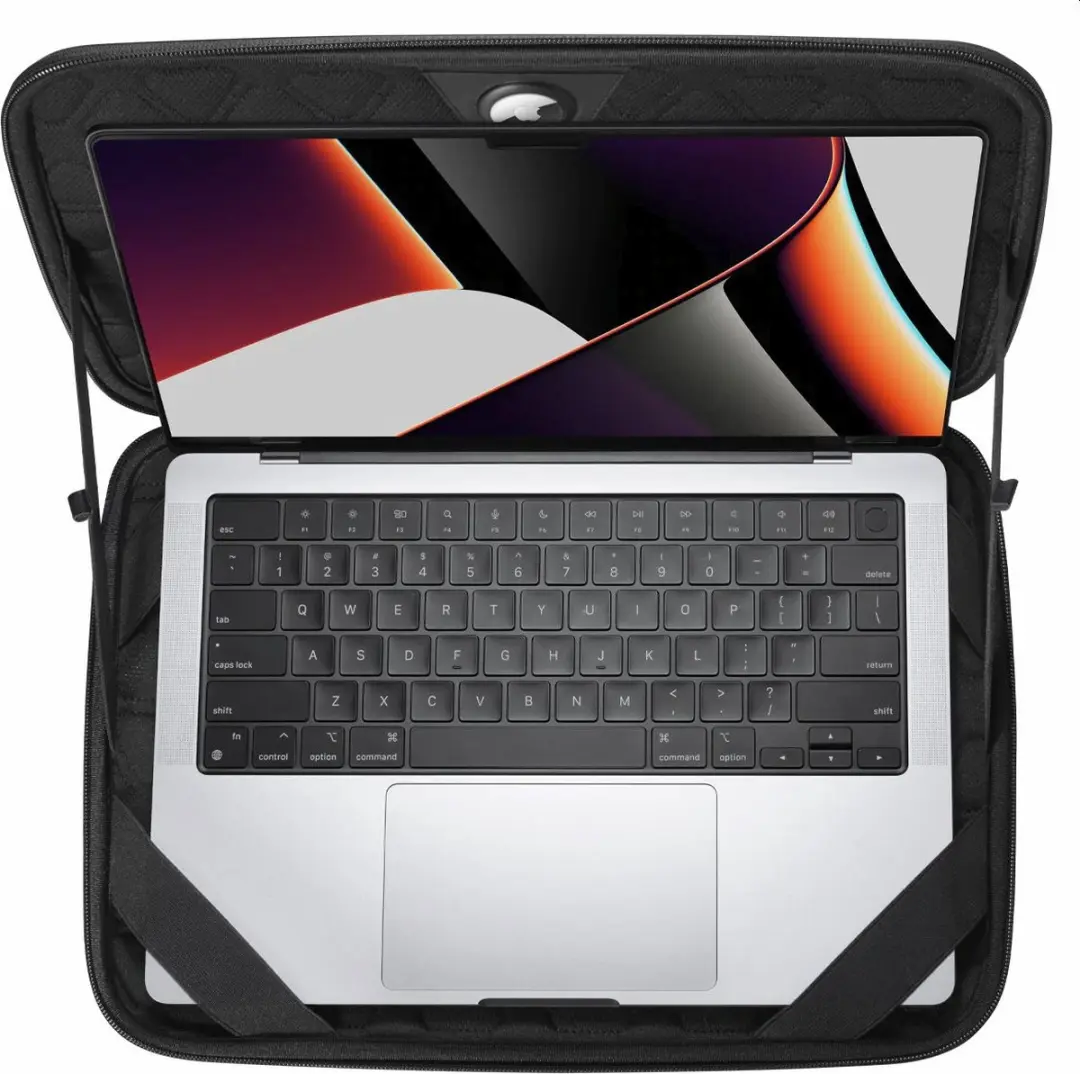 Spigen Rugged Armor Pouch Pro 8809811858433 - Laptophoes 13/14" - Zwart
