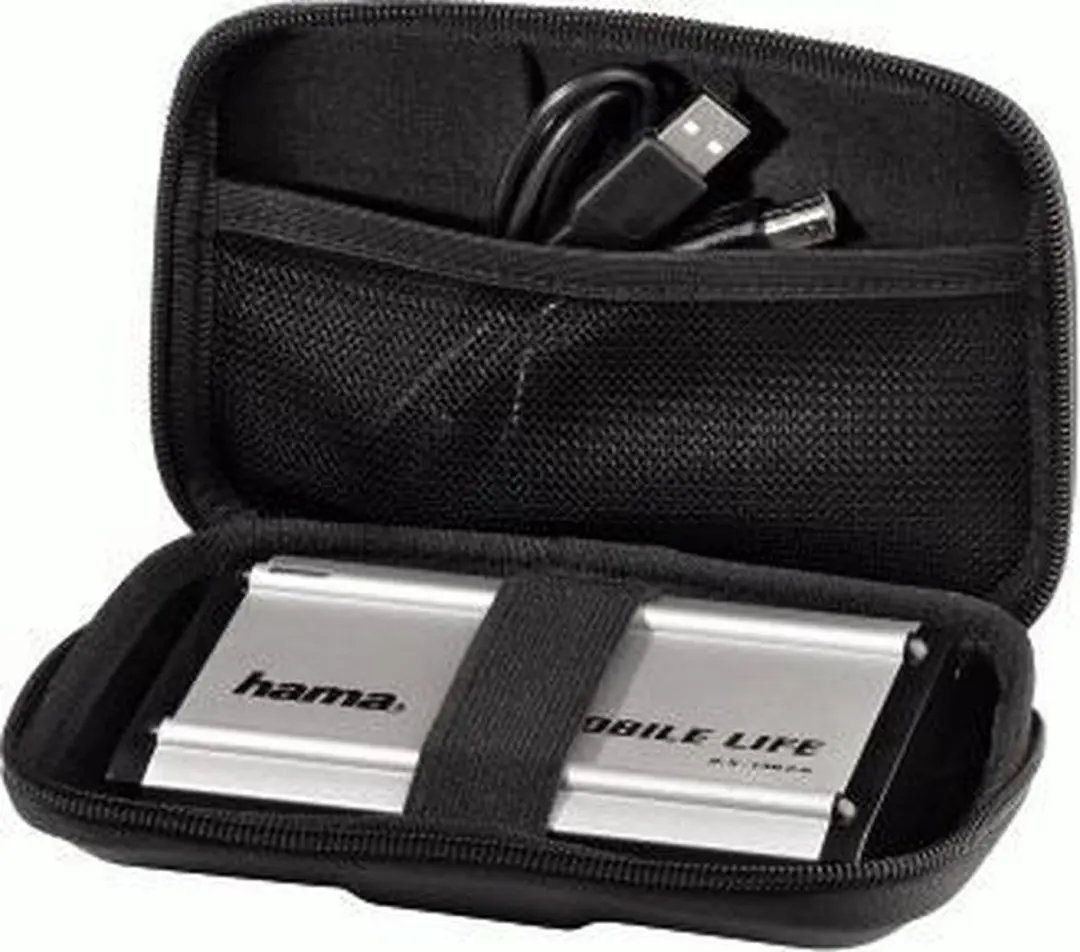 Hama 84113 HDD Behuizing 2.5" - 2 Vakken - Zwart