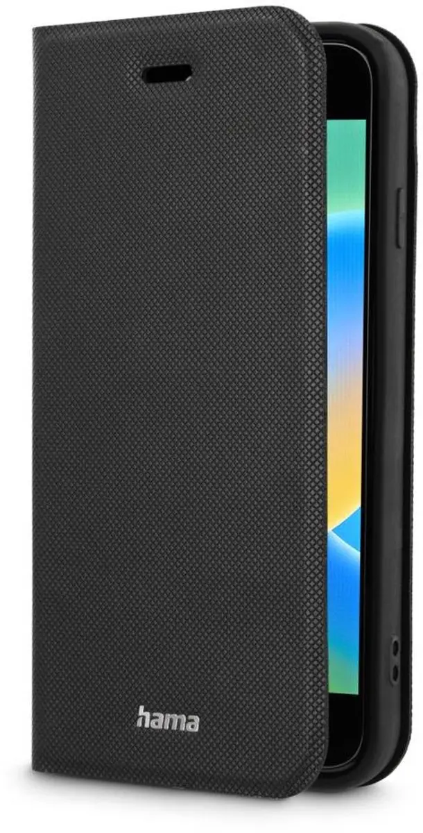 Hama Daily Protect Booklet iPhone 7/8/SE - Zwart - 1 Stuks - afbeelding 6 van 6