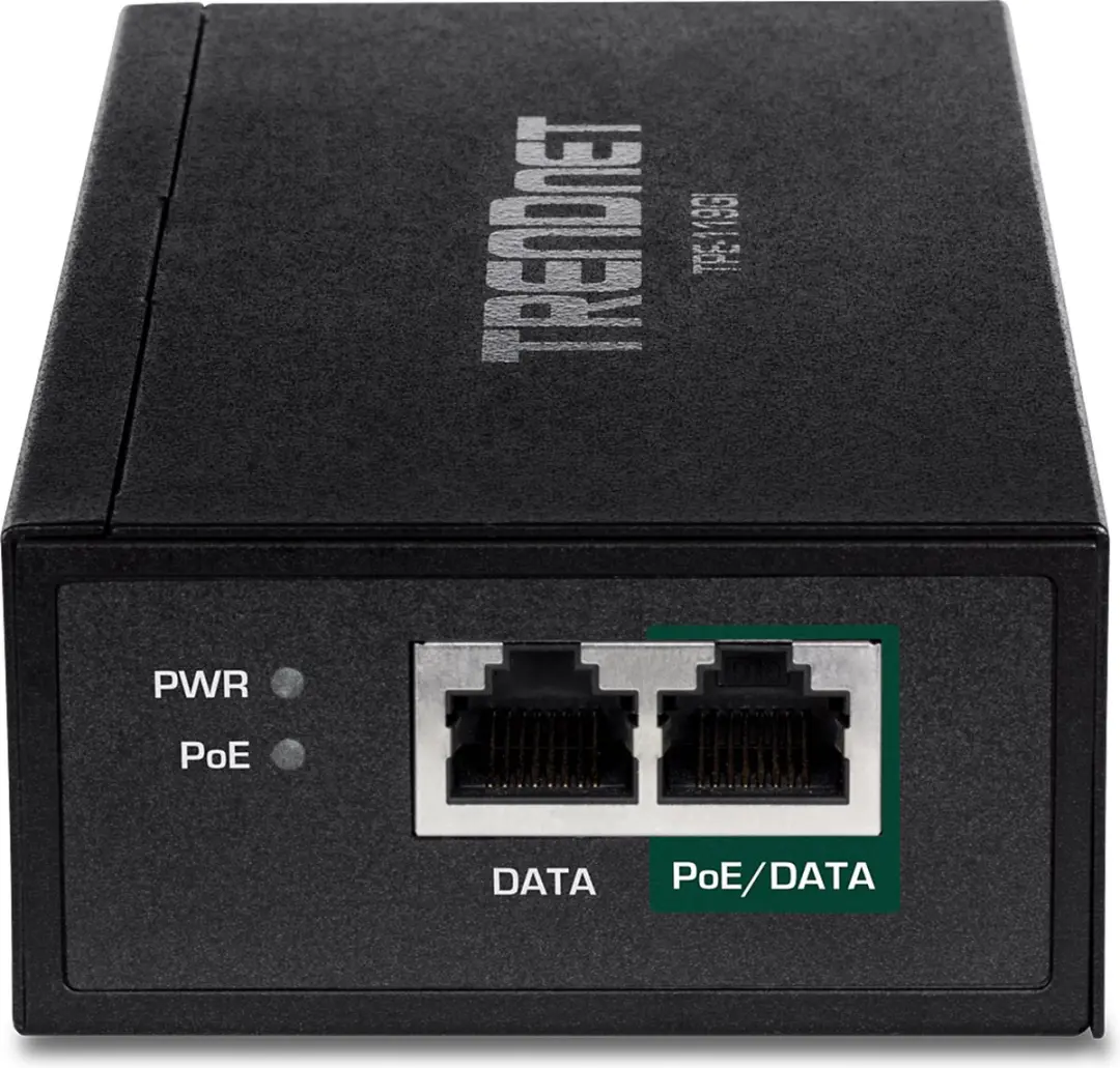 TrendNet TPE-119GI PoE-Injector 10/100/1000 Mbit/s - Zwart
