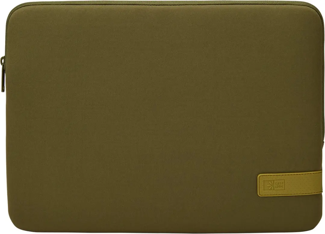 Case Logic Reflect 14" Laptophoes - Olijfgroen