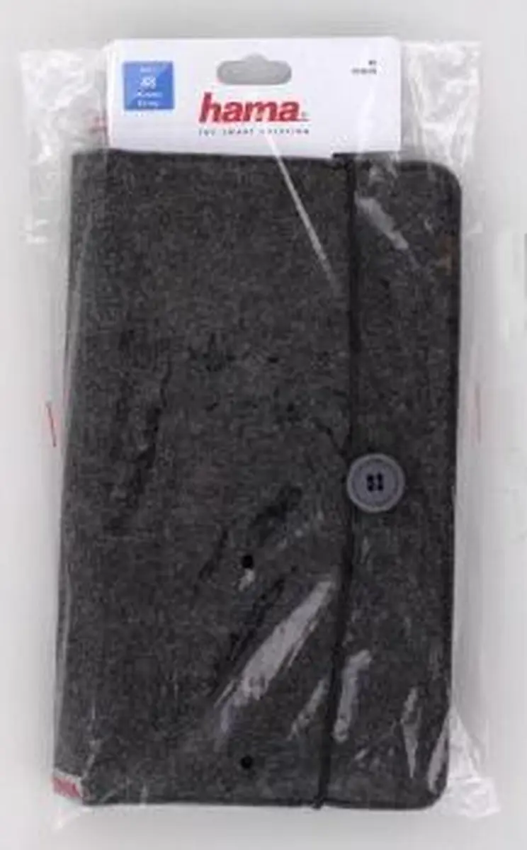 Hama Vilt CD/DVD Wallet 48 Grijs - 40 Vakken