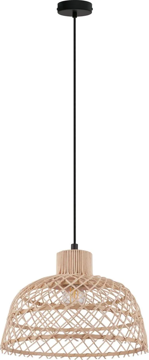 Eglo Ausnby Hanglamp E27 - Ø37cm - Zwart